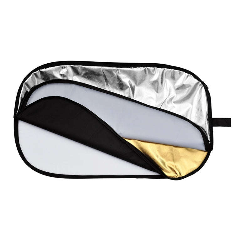 Godox FT05-1 150 x 200cm 5-in-1 Silver / Soft / Gold / White / Black Oval Folding Reflector Board