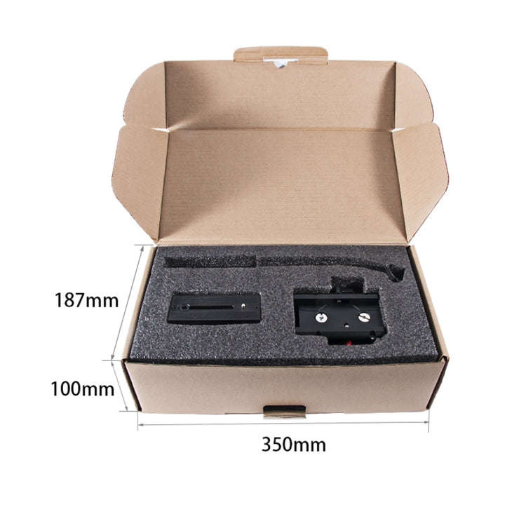 BEXIN VH-105 360 Degree Panorama Heavy Duty Tripod Action Fluid Drag Head (Black)