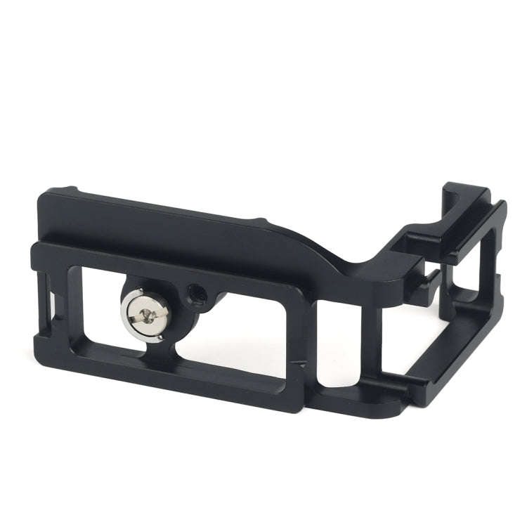 Vertical Shoot Quick Release L Plate Bracket Base Holder for Canon 5D Mark III(Black)