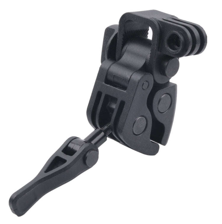 Clamp Mount Connecting Adapter Kit with Waterproof Back Cover for GoPro HERO6 /5(Black)