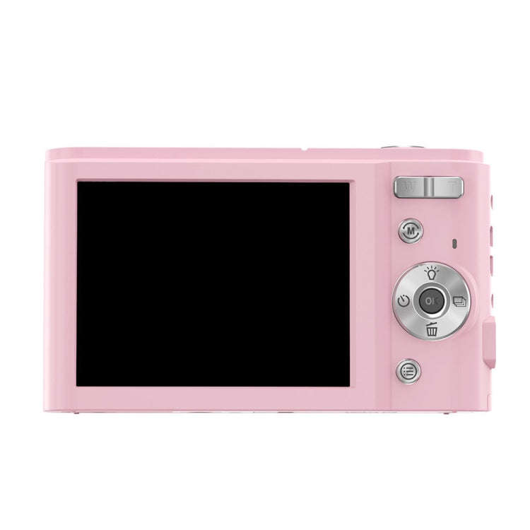DC302 2.88 inch 44MP 16X Zoom 2.7K Full HD Digital Camera Children Card Camera, EU Plug (Pink)