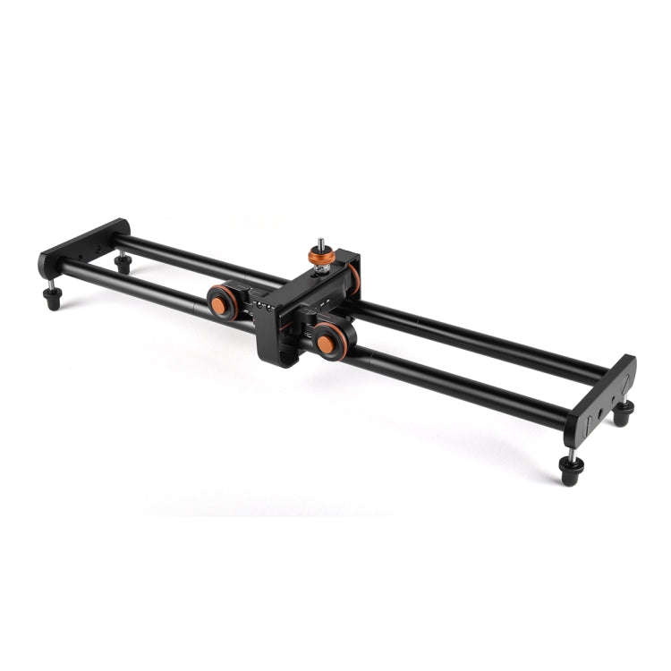 YELANGU L4X-BE YLG1817A 60cm Aluminum Alloy Splicing Slide Rail Track + 3-Wheel Video Pulley Roll...