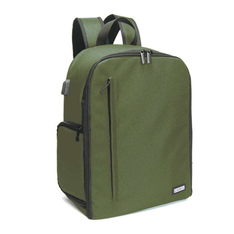 CADeN SLR Camera Shoulder Digital Camera Bag Outdoor Nylon Photography Backpack, Large Size (Army...