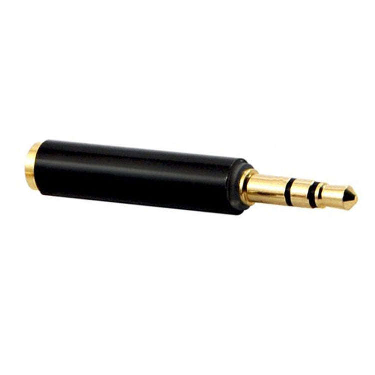 5 PCS 3.5mm Audio 4 Pole Female to 3 Pole Male Microphone Adapter(Black)