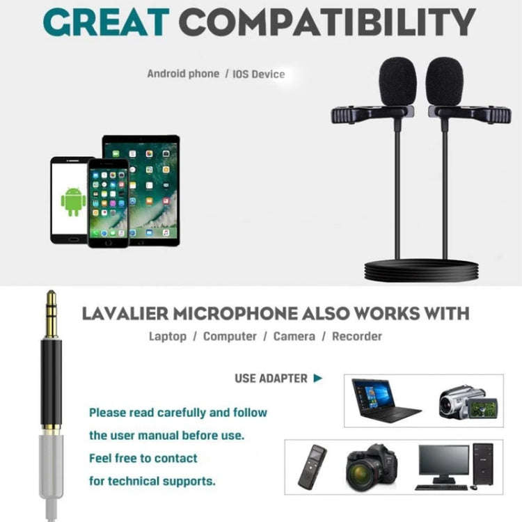 5 PCS 3.5mm Audio 4 Pole Female to 3 Pole Male Microphone Adapter(Black)