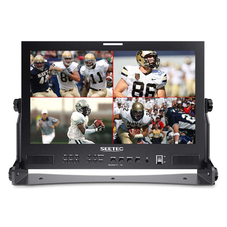 SEETEC ATEM173S 17.3 inch 3G-SDI HDMI Full HD 1920x1080 Multi-camera Broadcast Monitor(EU Plug)