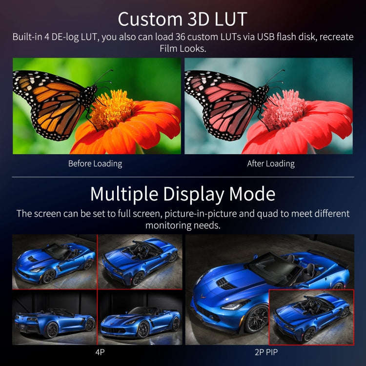 SEETEC ATEM215S 21.5 inch  3G-SDI HDMI Full HD 1920x1080 Multi-camera Broadcast Monitor(US Plug)