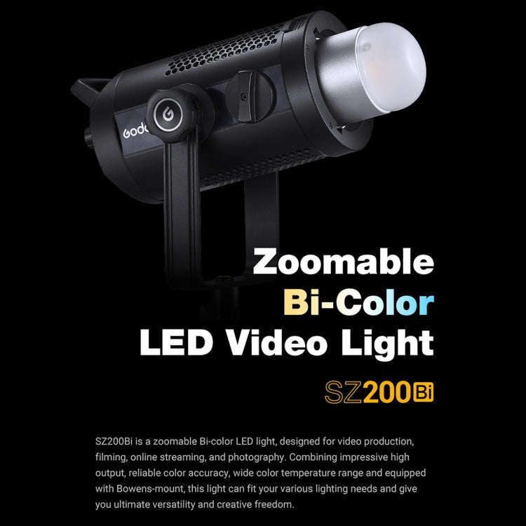 Godox  AD600 Pro 200W 2800-6500K Bi Bi-Color LED Video Light(UK Plug)