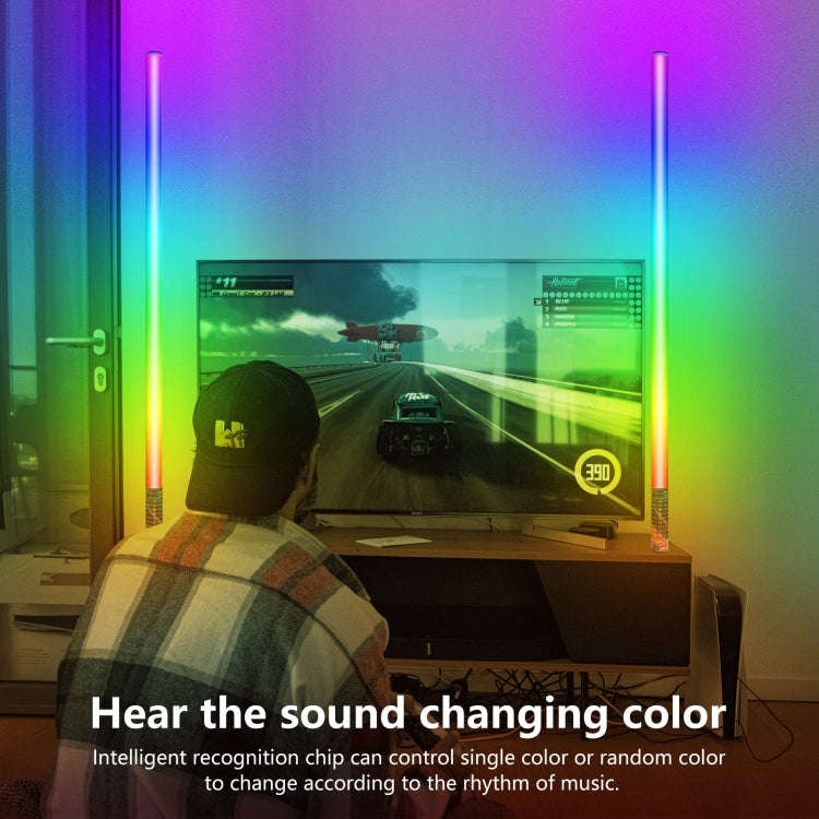 LUXCeO Mood1 85cm RGB Colorful Atmosphere Rhythm LED Stick Handheld Video Photo Fill Light, No Tr...