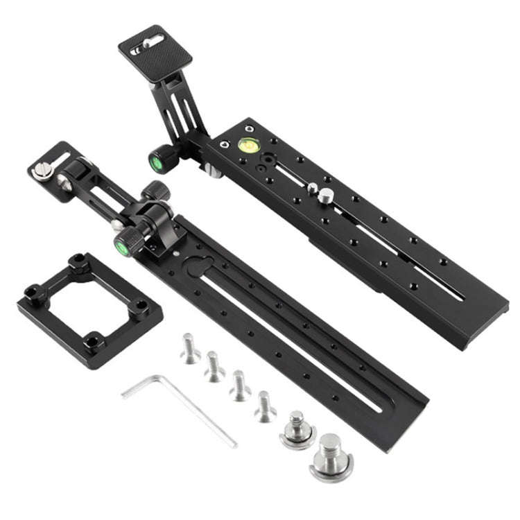 BEXIN VR-220 220mm Length Aluminum Alloy Extended Quick Release Plate for Manfrotto / Sachtler (B...