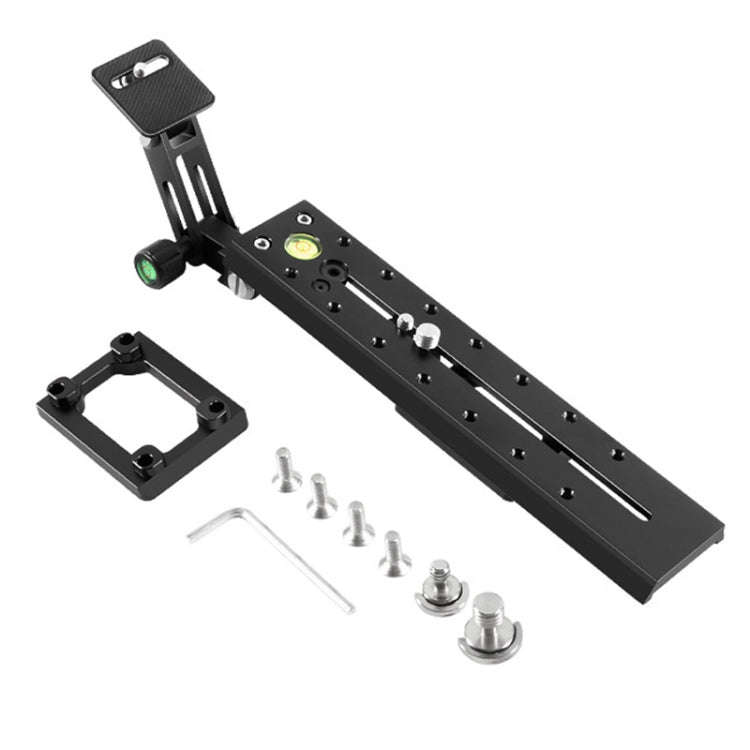 BEXIN VR-220 220mm Length Aluminum Alloy Extended Quick Release Plate for Manfrotto / Sachtler (B...