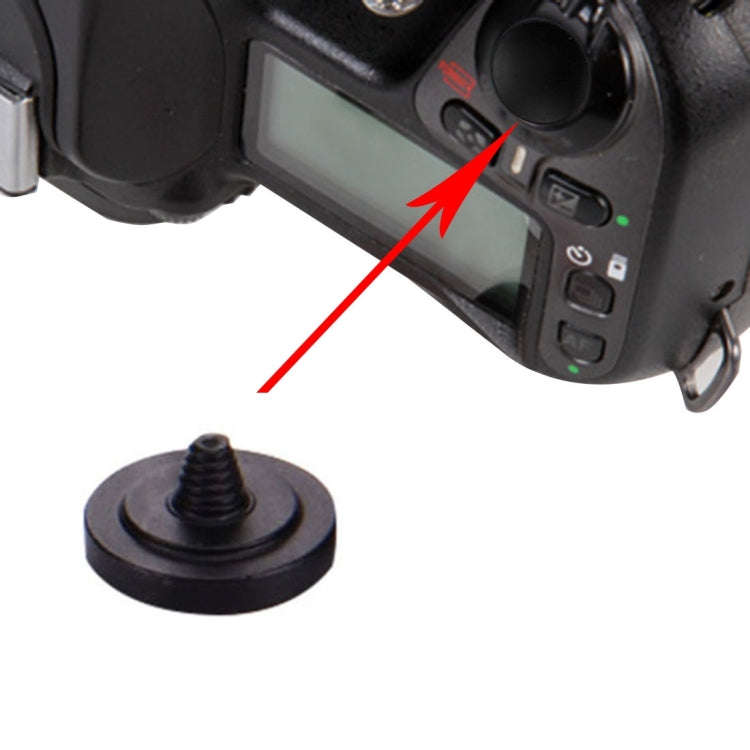 Universal Metal Camera Shutter Release Button, Diameter: 11mm, Thickness: 2mm(Black)