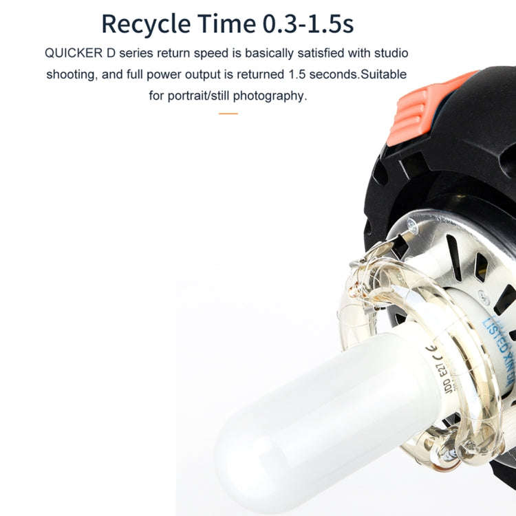 Godox QT1200IIM 1200Ws 1/8000s High Speed  Strobe Studio Flash Light(EU Plug)