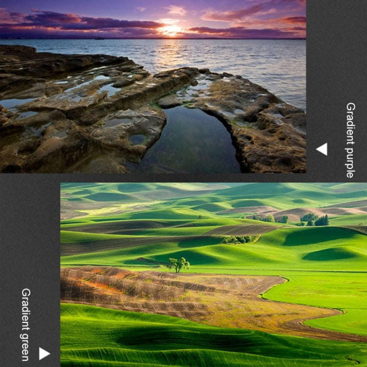 JSR Gradient Colored Lens Filter for Panasonic LUMIX LX10(Gradient Purple)