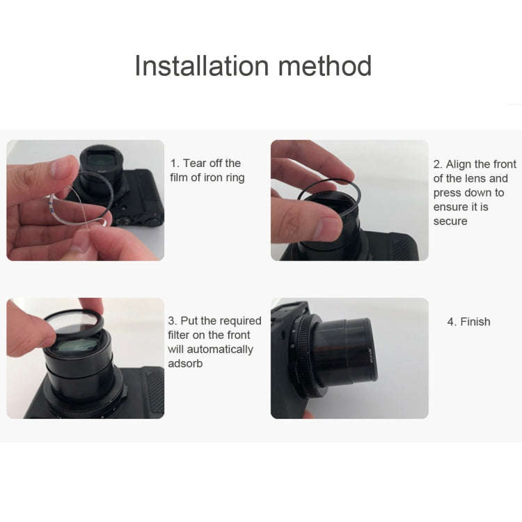 JSR NIGHT Lens Filter for Panasonic LUMIX LX10