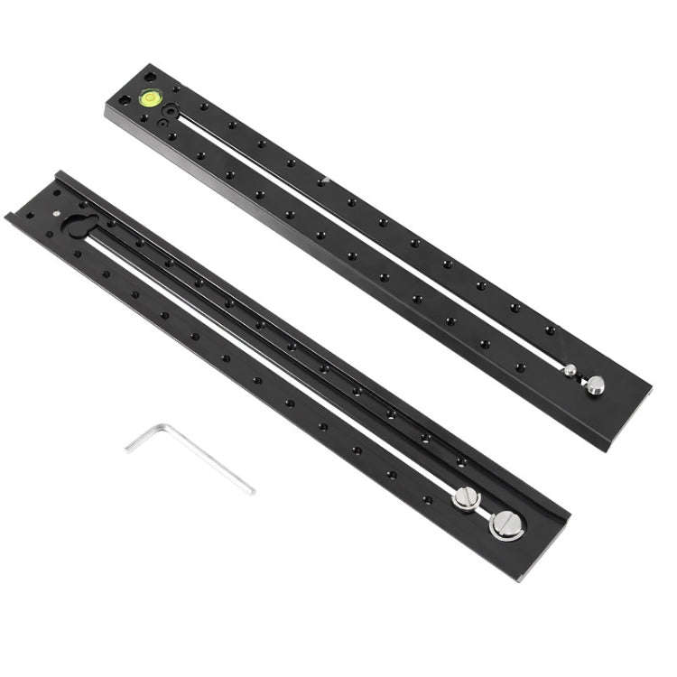 BEXIN B380-50 380mm Length Aluminum Alloy Extended Quick Release Plate for Manfrotto / Sachtler (...