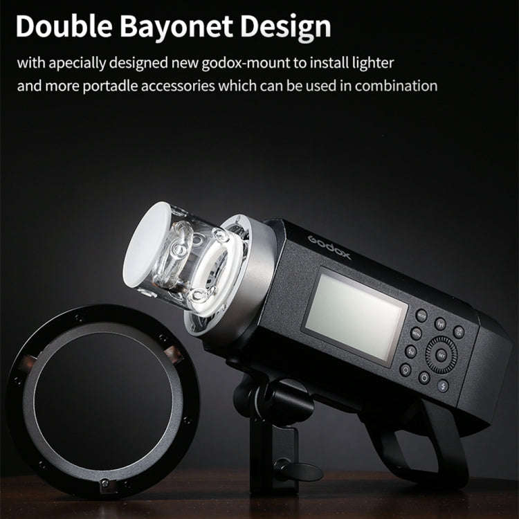 Godox  AD400 Pro WITSTRO 400Ws All-in-One Outdoor Flash 2.4GHz Speedlite Light(AU Plug)