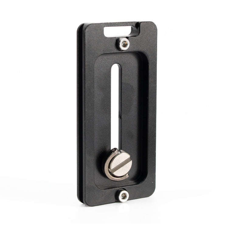 BEXIN PL-80 Anti-rotation Quick Release Plate with Rubber Cushion(Black)