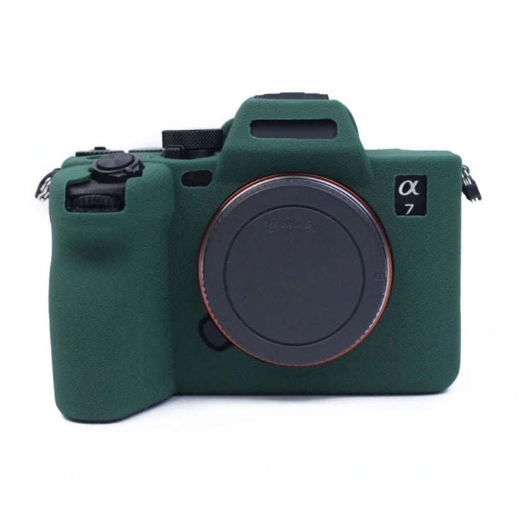 Soft Silicone Protective Case for Sony A7 IV (Green)