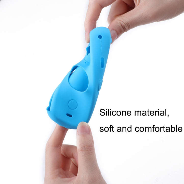 Full Body Dust-proof Silicone Case with Lens Cover for Insta360 ONE X2(Black)