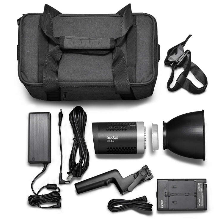 Godox ML60 60W LED Light 5600K Video Studio Flash Light(UK Plug)