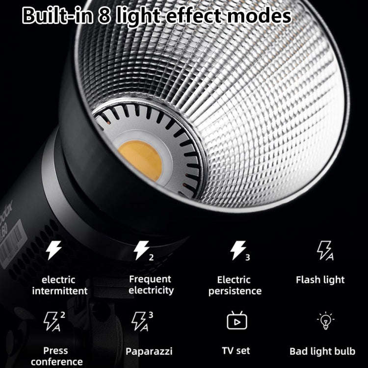 Godox ML60 60W LED Light 5600K Video Studio Flash Light(UK Plug)