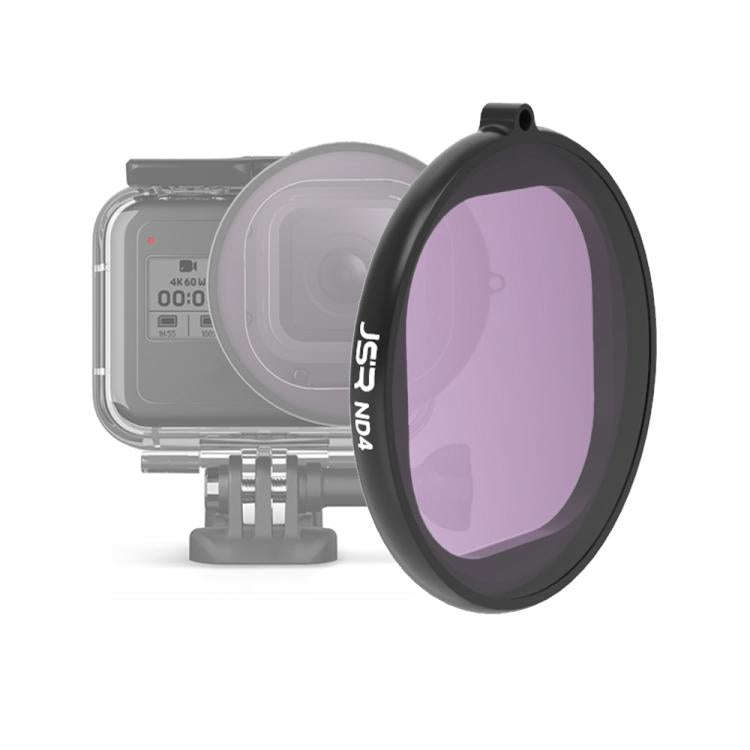 JSR Round Housing ND4 Lens Filter for GoPro HERO8 Black