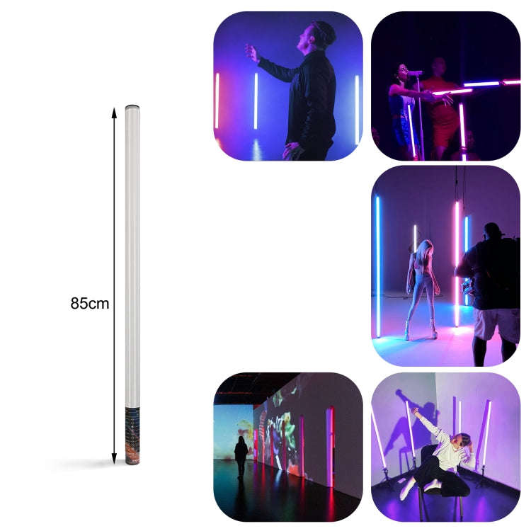 LUXCeO Mood1 85cm RGB Colorful Atmosphere Rhythm LED Stick Handheld Video Photo Fill Light with T...