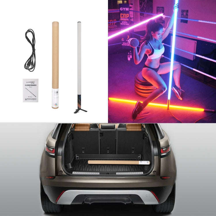 LUXCeO Mood1 85cm RGB Colorful Atmosphere Rhythm LED Stick Handheld Video Photo Fill Light with T...