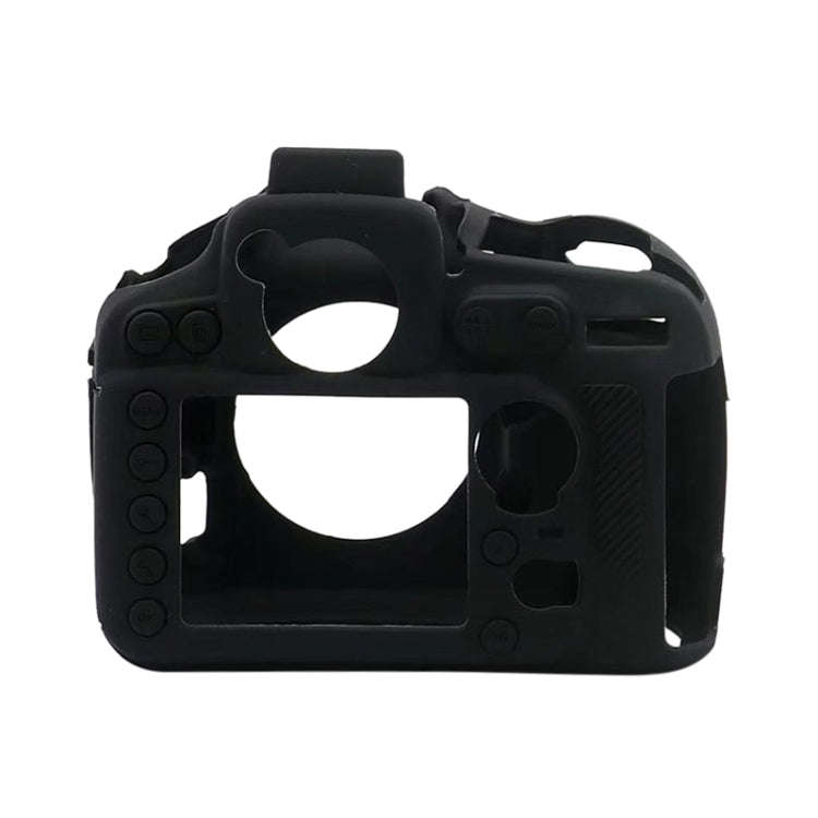Soft Silicone Protective Case for Nikon D810 (Black)