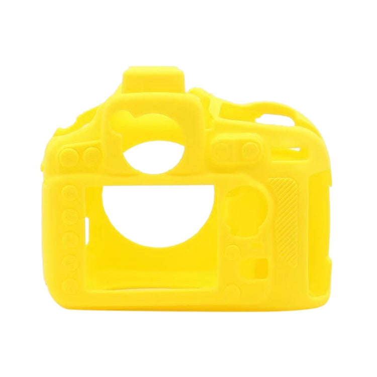 Soft Silicone Protective Case for Nikon D810 (Yellow)