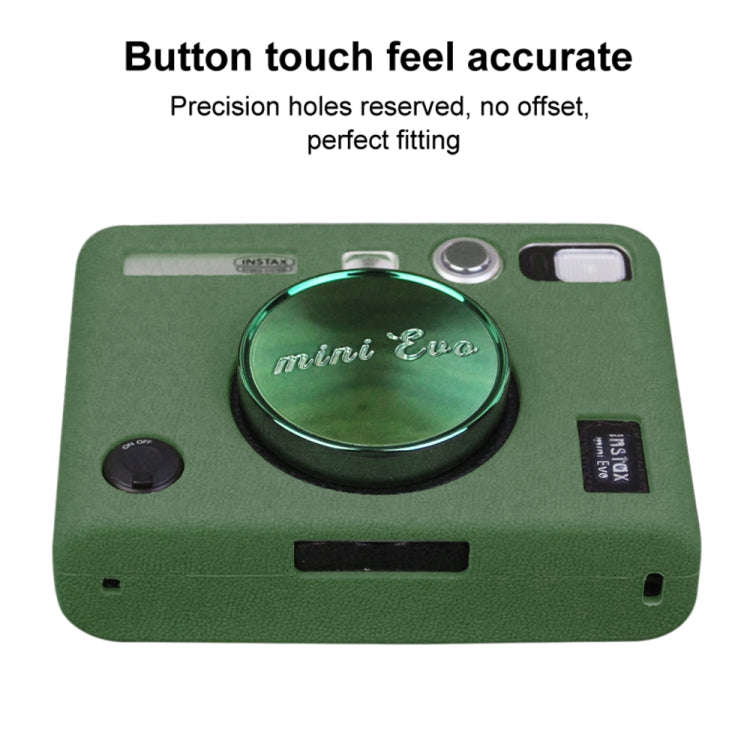 Soft Silicone Protective Case for FUJIFILM instax mini Evo (Green)