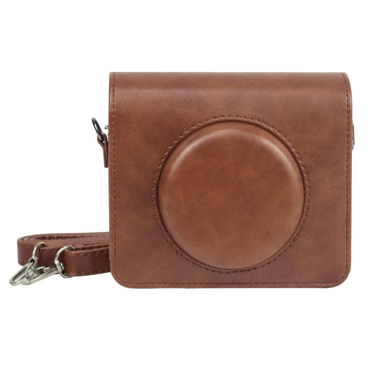 For Kodak Mini Shot 3 Square Retro / C300R instax Full Body Camera PU Leather Case Bag with Strap...