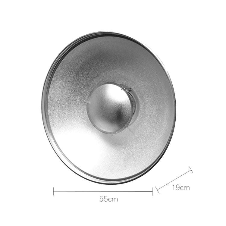 Godox RS55CM 55cm Studio White Beauty Dish Reflector Bowens Mount Diffuser