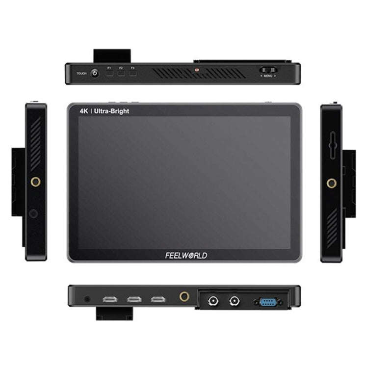 FEELWORLD LUT11S 10.1 inch Ultra High Bright 2000nit Touch Screen DSLR Camera Field Monitor, 3G-S...