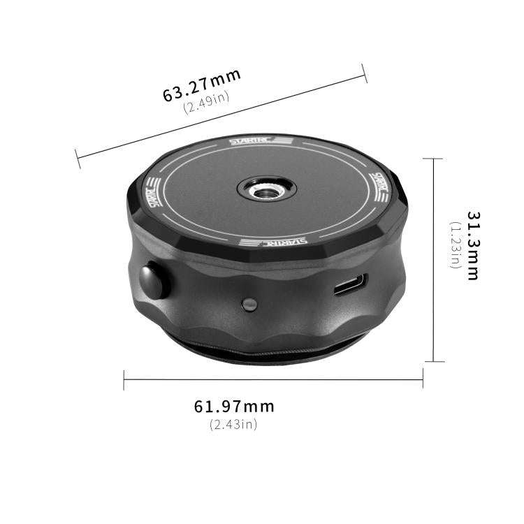STARTRC Universal Electric Magnetic Suction Cup Mount (Black)