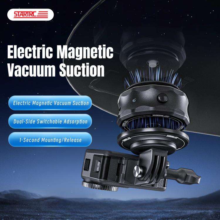 STARTRC Universal Electric Magnetic Suction Cup Mount (Black)