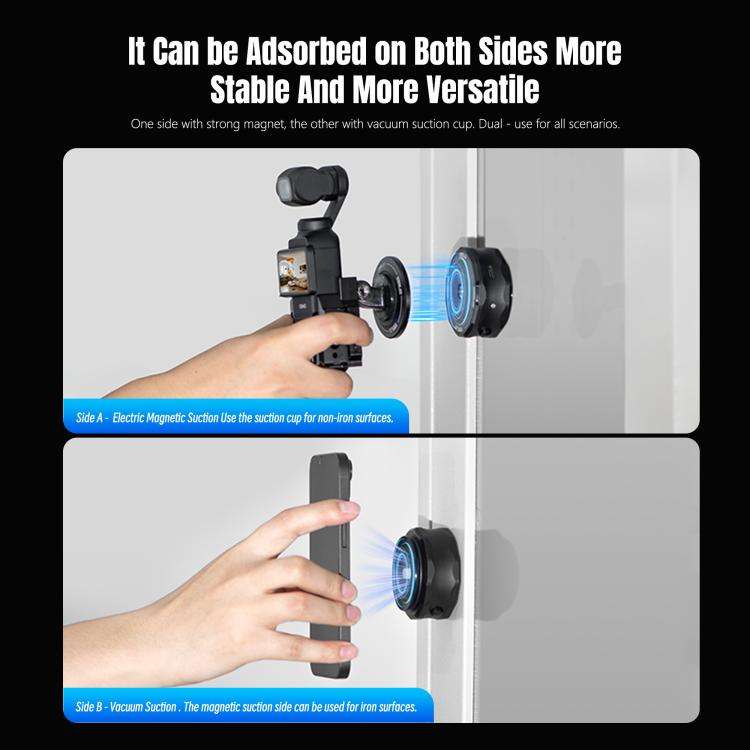STARTRC Universal Electric Magnetic Suction Cup Mount (Black)