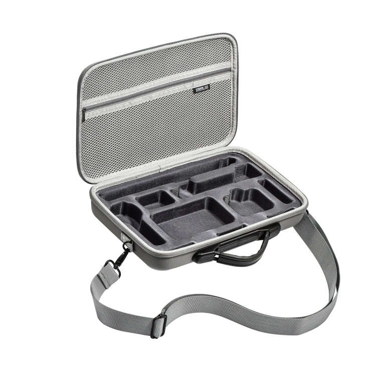 For Insta360 One X3 STARTRC Diamond Texture Camera and Accessories PU Storage Case Bag(Grey)