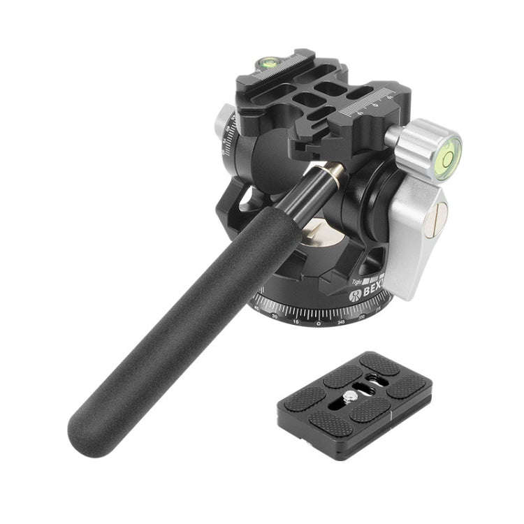 BEXIN DT-02S/S 2D 360 Degree Panorama Heavy Duty Tripod Action Fluid Drag Head with Quick Release...