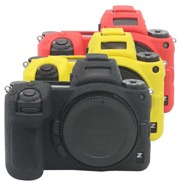 For Nikon Z7 II Soft Silicone Protective Case (Red)