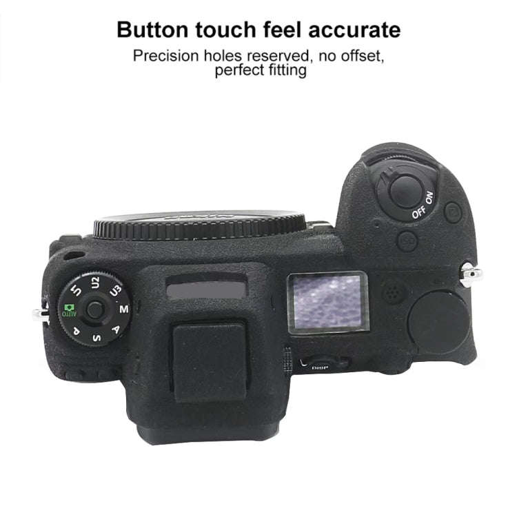 For Nikon Z7 II Soft Silicone Protective Case (Red)