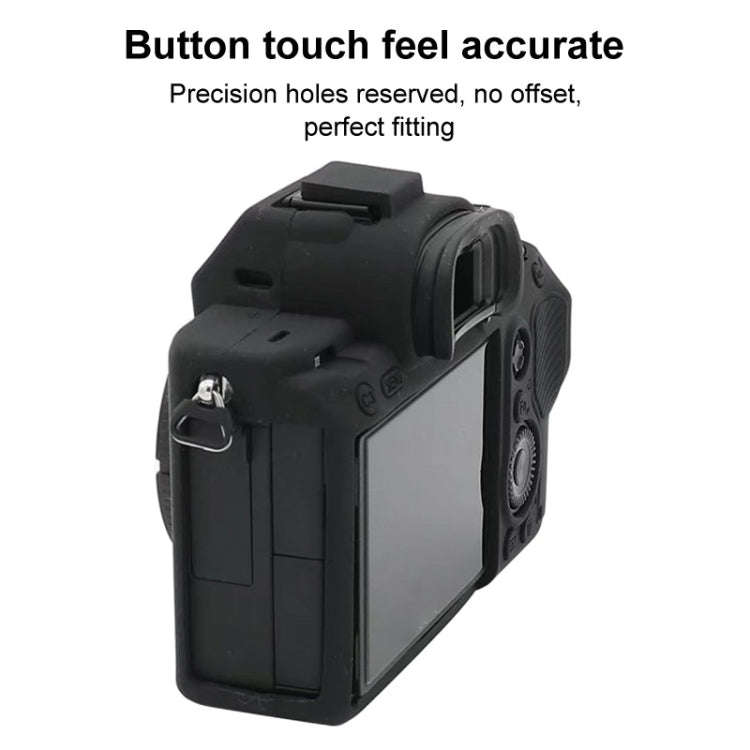 For Sony  A7S III / A7S3 Soft Silicone Protective Case(Camouflage)