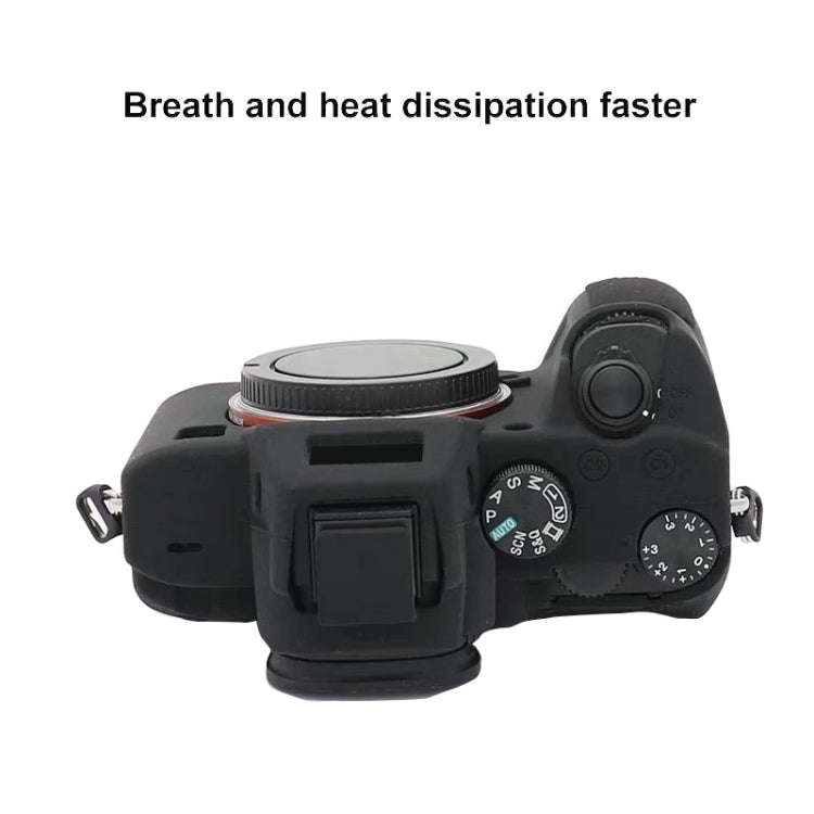 For Sony  A7S III / A7S3 Soft Silicone Protective Case(Red)