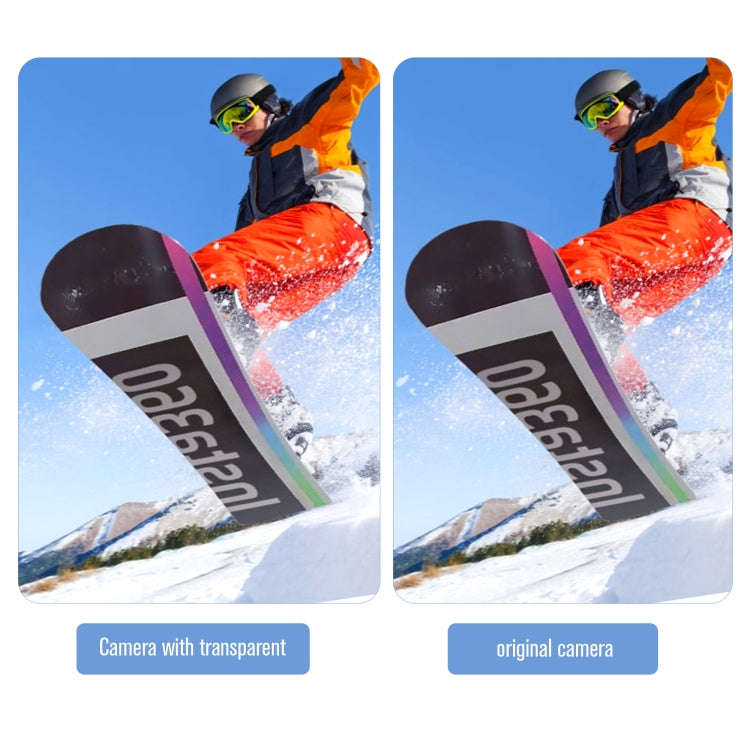 For Insta360 X3 STARTRC No Disassembly Transparent Lens Protection Cover(Transparent)