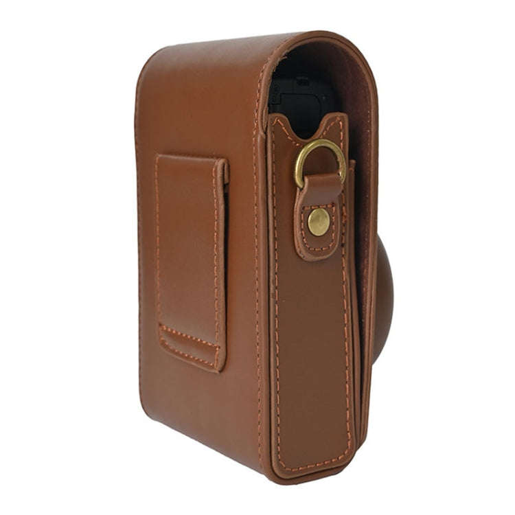 Full Body Camera PU Leather Case Bag with Strap for Ricoh GR / GRII / GRIII, Casio ZR1200 / ZR150...