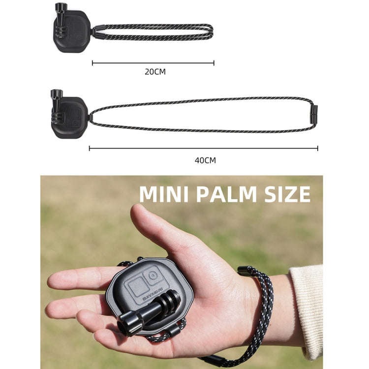 Sunnylife ZJ554 Magnetic Wearable Neck Phone Action Camera  Holder (Black)