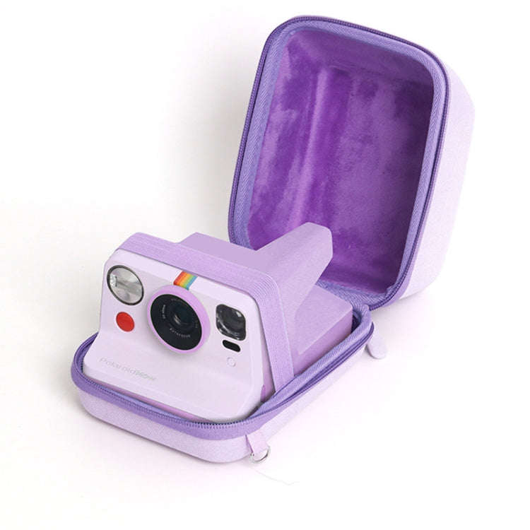For Polaroid One Step 2 / NOW EVA Camera Case Shockproof Camera Storage Bag (Purple)