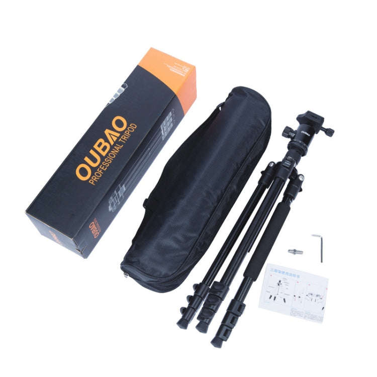 TRIOPO Oubao A-308S Adjustable Portable  Aluminum Alloy Tripod with Ball Head for SLR Camera