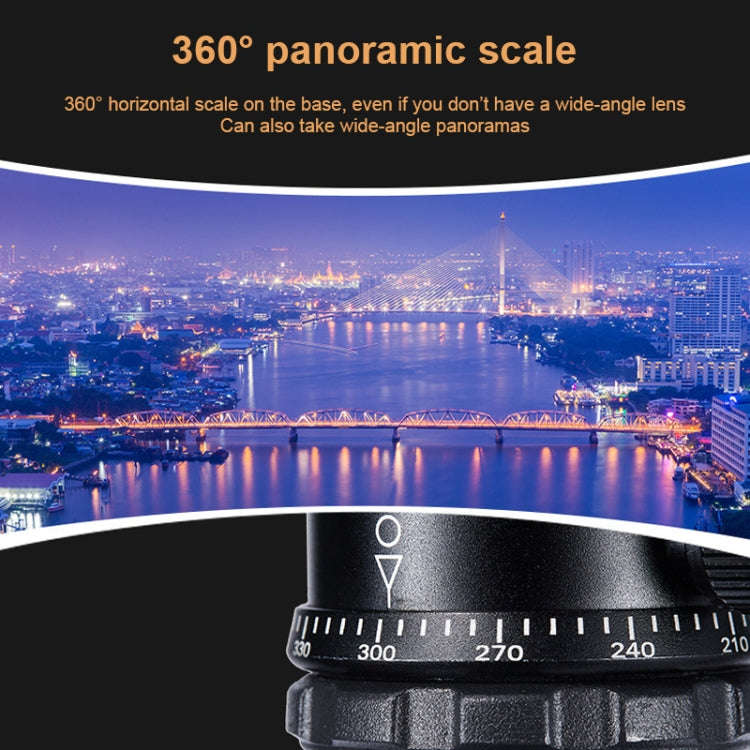 TRIOPO Oubao A-208S Adjustable Portable  Aluminum Alloy Tripod with Ball Head for SLR Camera